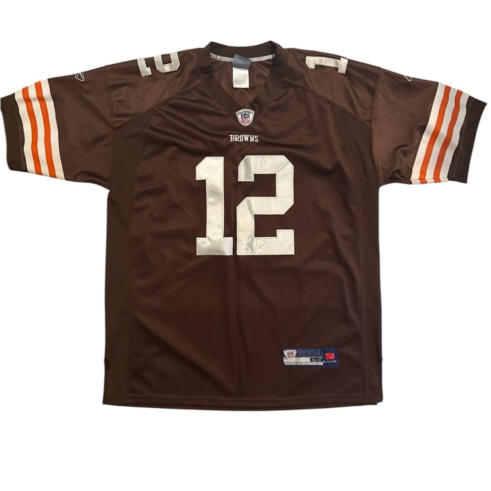 Reebok Men’s Cleveland Browns NFL Jersey - McCoy #12 - XL